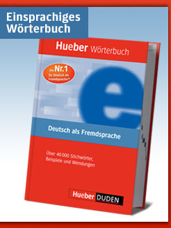 Hueber Wörterbücher: Deutsch Als Fremdsprache