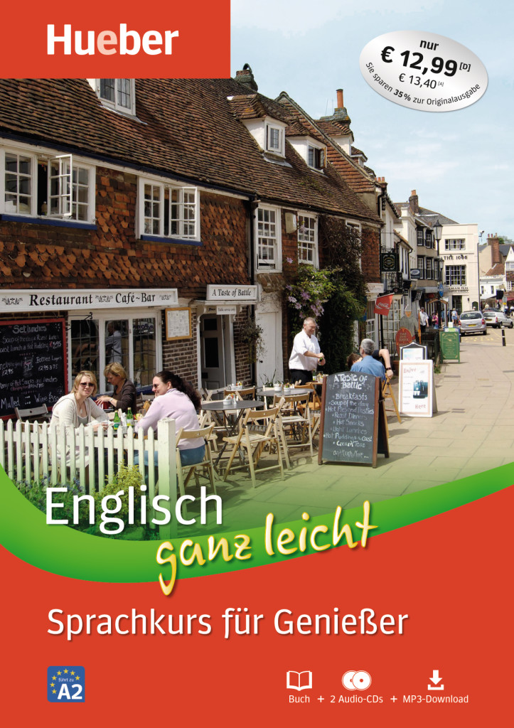Englisch ganz leicht Sprachkurs für Genießer, Paket: Buch + 2 Audio-CDs + MP3-Download, ISBN 978-3-19-109592-5