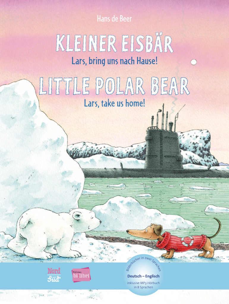Kleiner Eisbär – Lars, bring uns nach Hause!, Kinderbuch Deutsch-Englisch mit MP3-Hörbuch zum Herunterladen, ISBN 978-3-19-149595-4