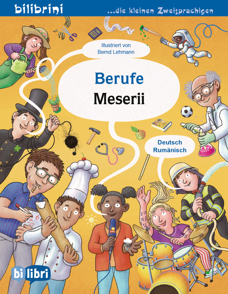 Berufe (Deutsch-Rumänisch), Zweisprachiges Kinderbuch