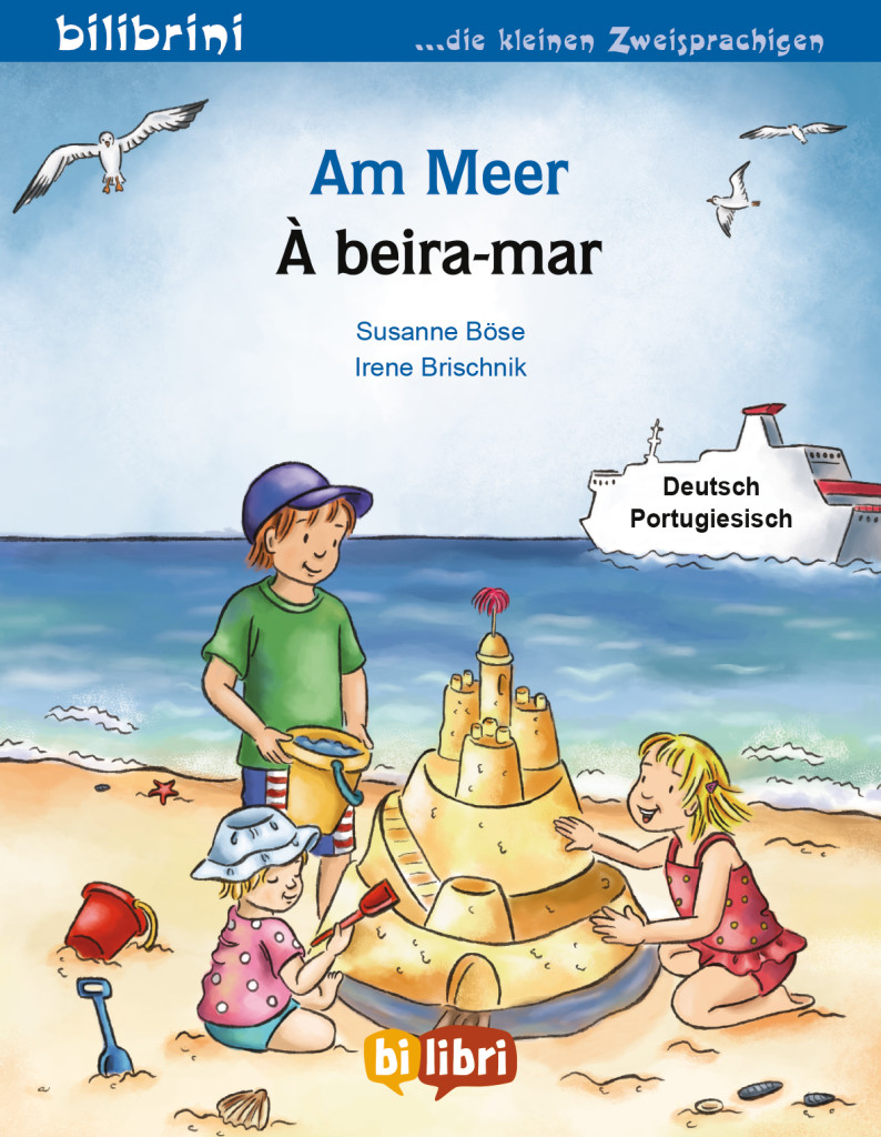 Am Meer (Deutsch-Portugiesisch), Zweisprachiges Kinderbuch