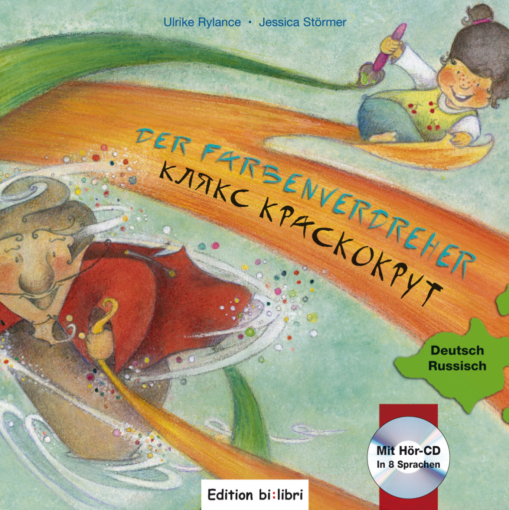Der Farbenverdreher, Kinderbuch Deutsch-Russisch mit Audio-CD, ISBN 978-3-19-789594-9