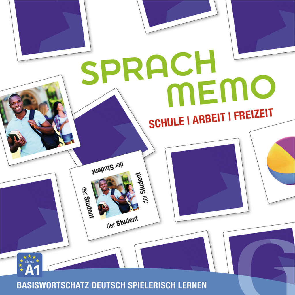 SPRACHMEMO Schule, Arbeit, Freizeit, Sprachspiel, ISBN 978-3-19-829586-1