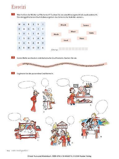 Arbeitsbuch, Lektion 1