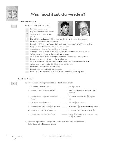 Lektion 33 und 34