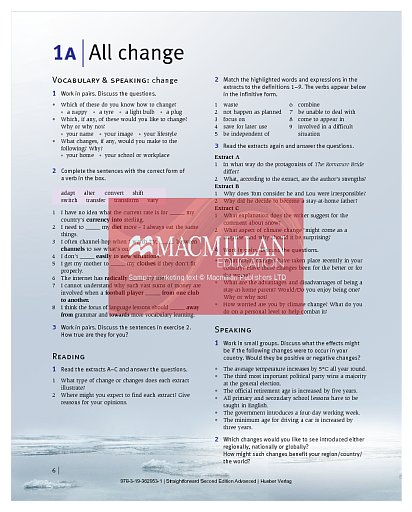 Student's Book, Unit 1