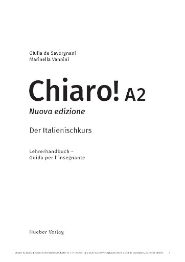 Lehrerhandbuch