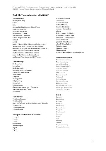 Wortliste