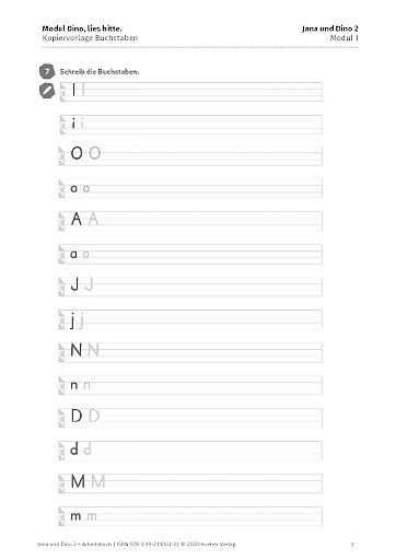 Modul 1: Buchstaben