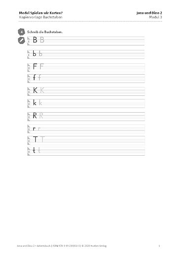 Modul 3: Buchstaben