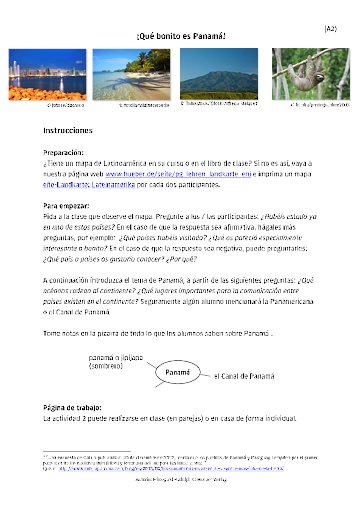 ¡Qué bonito es Panamá!