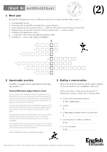 webWorkSheet Unit 6