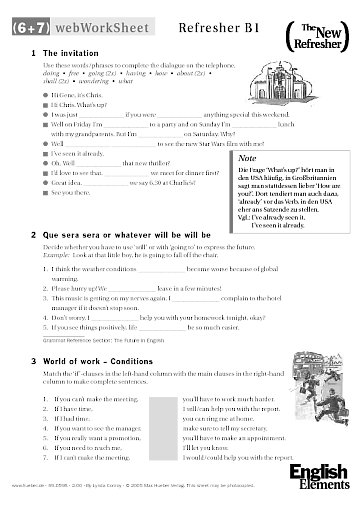 webWorkSheet Unit 6 + 7