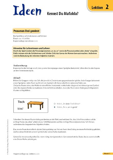 Pronomen-Drei-gewinnt
