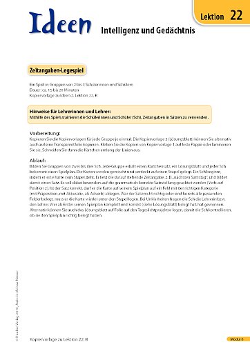 Zeitangaben-Legespiel